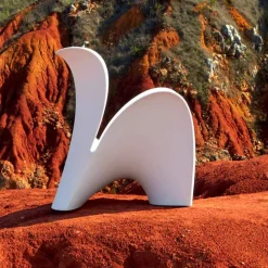 Myyour Gartenstühle Kunststoff-Design Stuhl für drinnen oder draußen aus farbigem Kunststoff 2 Stück - Lily von