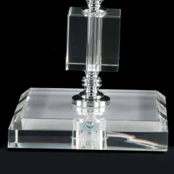 Viadurini Lighting Klassische Tischlampen-Design Tischlampe in Ivy Glas und Kristall, made in Italy