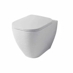 Viadurini Bathroom Wc-Design Toilettenvase aus weißer oder farbiger Keramik Trabia