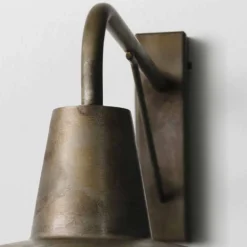 Il Fanale Vintage Wandleuchten-Design Wandstrahler aus antiquierten Eisen Sally