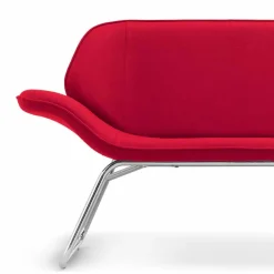 Viadurini Living Bürosofas-Design Wartzimmer Sofa aus Kunstleder made in Italy Cesare