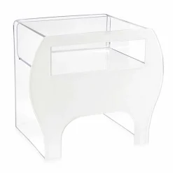 Viadurini Living Moderne Couchtische-Design Wohnzimmer kleinen Tisch / Nachttisch aus Acrylglas, Mineo