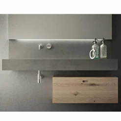 Viadurini Bathroom Badmöbel Hängend-Design Zusammensetzung für Badezimmer Moderne Hängemöbel Made in Italy - Farart2