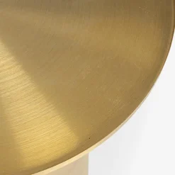 Viadurini Living Moderne Couchtische-Design-Couchtisch aus vermessingtem Stahl - Kakta