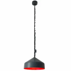 In-es.artdesign Moderne Pendelleuchten-Designer Hängelampe Cyrcus Resin Blackboard