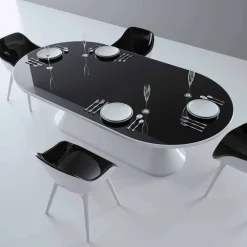 Viadurini Design Design Schreibtische|Esstische Nach Mass-Designer Tisch Made in Italy Confortable