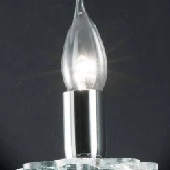 Viadurini Lighting Klassische Wandleuchten-Designer Wandlampe in Ivy Glas und Kristall, made in Italy