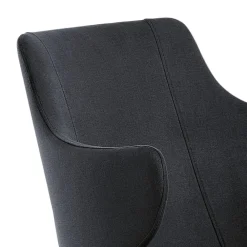 Viadurini Living Moderne Stühle-Designer-Esszimmersessel aus farbigem Stoff und Esche – Duchess