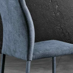 Viadurini Living Moderne Stühle-Design-Esszimmerstuhl aus Stoff, hergestellt in Italien, Luigina