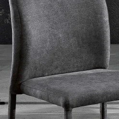 Viadurini Living Moderne Stühle-Design-Esszimmerstuhl aus Stoff, hergestellt in Italien, Luigina