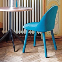 Viadurini Living Design Stühle-Design-Esszimmerstuhl mit waschbarem Stoffbezug, hergestellt in Italien – Trilly