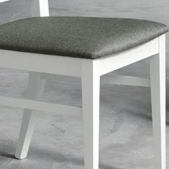 Viadurini Living Moderne Stühle-Design-Küchenstuhl aus Buchenholz und Stoff im modernen Stil - Taver