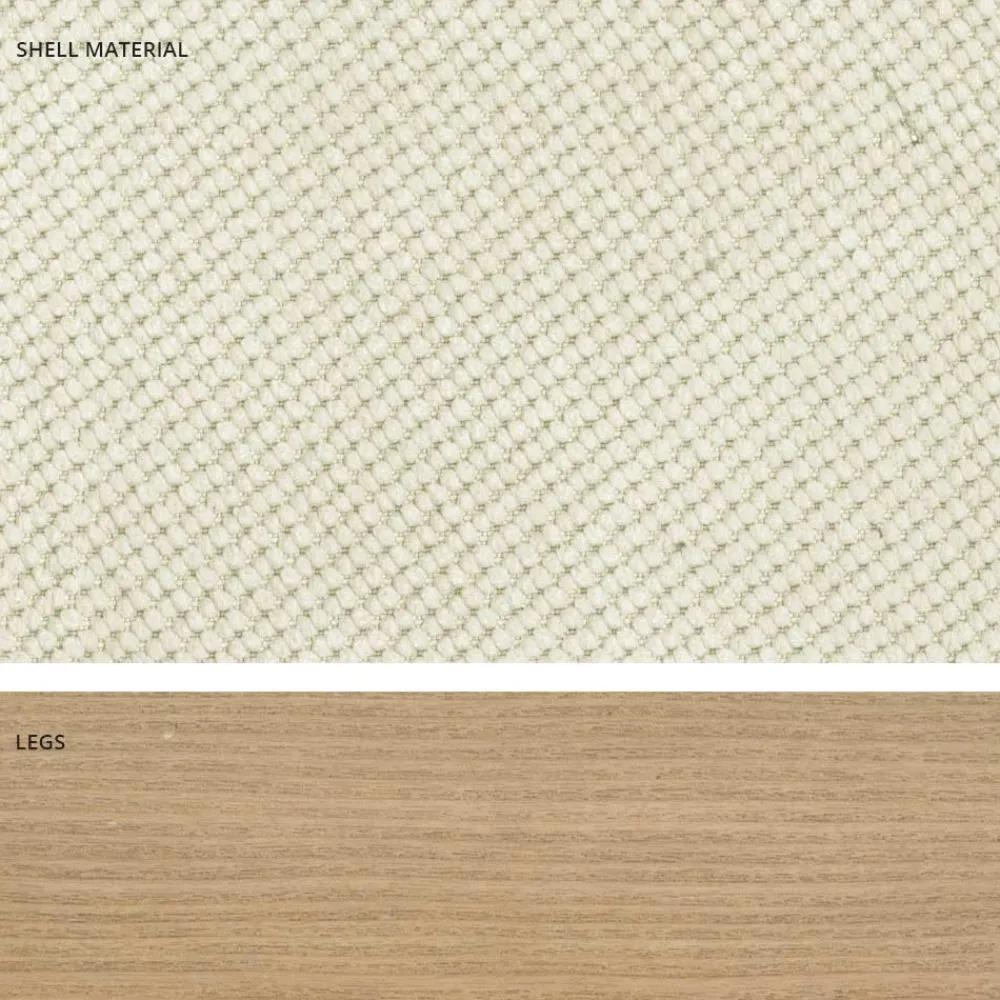 Viadurini Living Design Stühle-Design-Küchenstuhl aus Holz und Stoff, hergestellt in Italien, Egizia