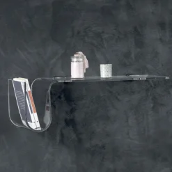 Viadurini Living Wandregale-Designregal aus transparentem Acrylglas Made in Italy - Teride