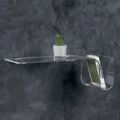 Viadurini Living Wandregale-Designregal aus transparentem Acrylglas Made in Italy - Teride