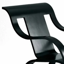 Viadurini Living Moderne Sessel-Design-Sessel aus schwarzem Sperrholz oder Birke Made in Italy - Galatea