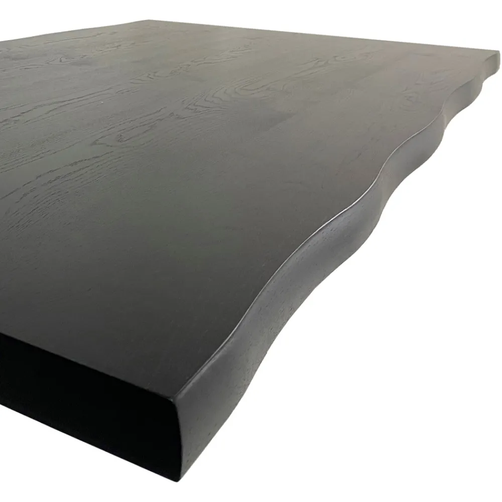 Viadurini Living Esstische-Designtisch aus furniertem Holz und Stahl, hergestellt in Italien – Dalmata