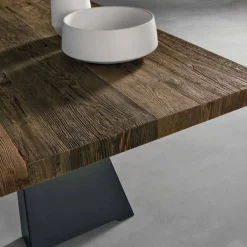 Viadurini Living Esstische Nach Mass|Esstische-Designtisch aus Massivholz made in Italy, Zerba
