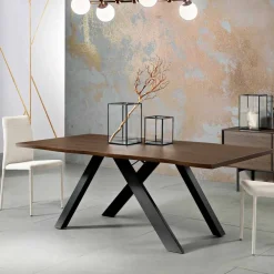 Viadurini Living Esstische-Designtisch aus MDF Holz made in Italy, Wilmer