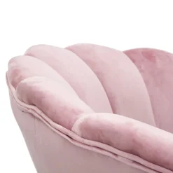 Viadurini Living Moderne Sessel-Design-Wohnsessel aus Samt mit goldenen Eisenfüßen - Annina