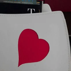 Limac Design Zeitungsständer-Design-Zeitschriftenständer aus Leder mit modernem Beatrice-Design