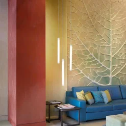 SLIDE Moderne Pendelleuchten-Diaflux Hängende Designlampe aus Methacrylat