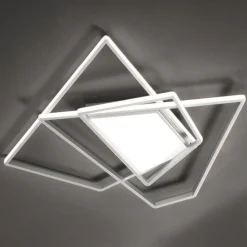 Viadurini Lighting Moderne Deckenleuchten-Dimmbare LED-Wandleuchte aus Gold- oder Silbermetall - Galactic