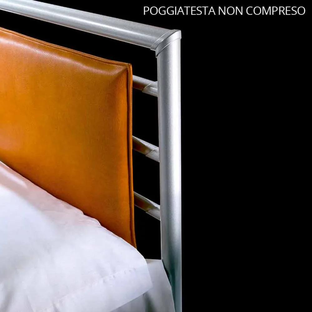 Viadurini Night Design Maßgeschneiderte Möbel|Schmiedeeisen Doppelbetten-Dioniso Doppelbett aus Schmiedeeisen in Design