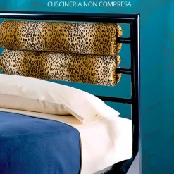 Viadurini Night Design Maßgeschneiderte Möbel|Schmiedeeisen Doppelbetten-Dioniso Doppelbett aus Schmiedeeisen in Design