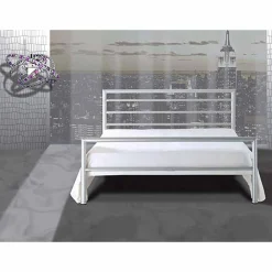 Viadurini Night Design Maßgeschneiderte Möbel|Schmiedeeisen Queen Size Bett-Dioniso Jugend Queen Size Bett aus Schmiedeeisen in Design