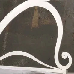 Viadurini Night Design Maßgeschneiderte Möbel|Schmiedeeisen Doppelbetten-Doppelbett aus Eisen mit Kristall Eden 160x190 cm in modernem Design