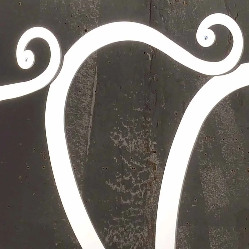 Viadurini Night Design Maßgeschneiderte Möbel|Schmiedeeisen Doppelbetten-Doppelbett aus Eisen mit Kristall Eden 160x190 cm in modernem Design