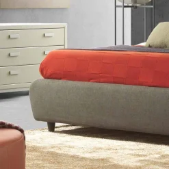 Bolzan Letti Maßgeschneiderte Möbel|Polsterbetten-Doppelbett mit Bettcontainer, modernes Design, Kate von Bolzan