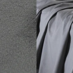 Viadurini Night Design Maßgeschneiderte Möbel|Polsterbetten-Doppelbett mit Bettwäschegarnitur aus Baumwolle Made in Italy - Sallie