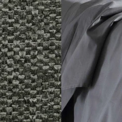 Viadurini Night Design Maßgeschneiderte Möbel|Polsterbetten-Doppelbett mit Bettwäschegarnitur aus Baumwolle Made in Italy - Sallie