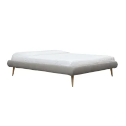 Viadurini Night Design Polsterbetten-Doppelbett mit gepolstertem Bettrahmen aus Made in Italy-Stoff – Rolly