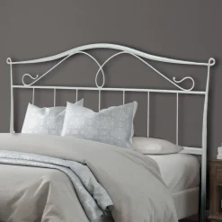 Viadurini Night Design Schmiedeeisen Doppelbetten-Doppelbett mit Kopfteil aus Eisenrohr, hergestellt in Italien – Kopie