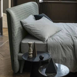 Bolzan Letti Maßgeschneiderte Möbel|Polsterbetten-Doppelbett, ohne Behälter, modernes Design Corolle von Bolzan