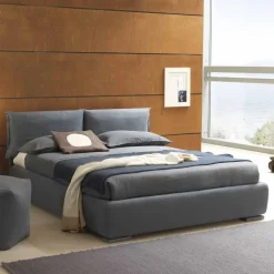 Bolzan Letti Maßgeschneiderte Möbel|Polsterbetten-Doppelbett ohne Box, zeitgemäßes Design, Iorca von Bolzan