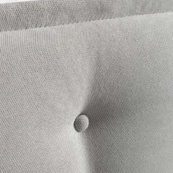 Viadurini Night Design Polsterbetten-Doppelbett 160x190 aus Stoff mit Kopfteil mit Knöpfen Made in Italy - Dreams