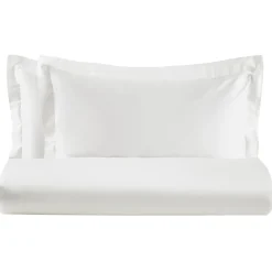 Viadurini Textile Bettbezüge-Doppelbettbezug-Set aus 100 % Baumwollsatin, hergestellt in Italien – Fluffy