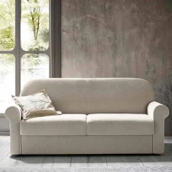 Viadurini Italian Sofas Moderne Schlafsofas-Doppelschlafsofa aus Designstoff Made in Italy - Anemone
