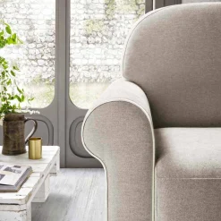 Viadurini Italian Sofas Moderne Schlafsofas-Doppelschlafsofa aus Designstoff Made in Italy - Anemone