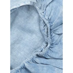 Viadurini Textile Bettlaken-Doppeltes Spannbetttuch, luxuriös gefärbtes Leinen Made in Italy - Fiumano