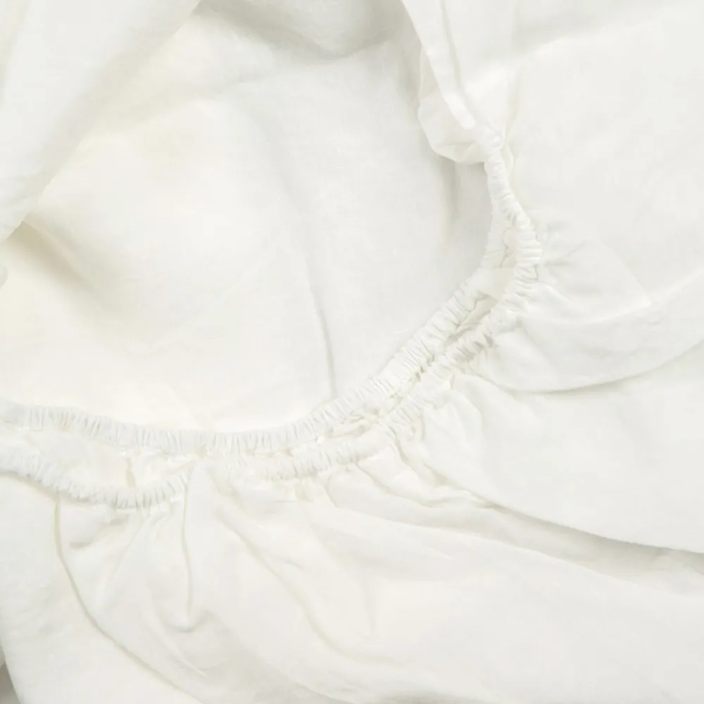 Viadurini Textile Bettlaken-Doppeltes Spannbetttuch, luxuriös gefärbtes Leinen Made in Italy - Fiumano