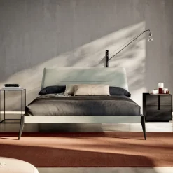 Viadurini Night Design Schlafzimmer Komplett-Doppelzimmer mit 6 Elementen Moderner Stil Made in Italy - Octavia