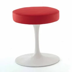 Viadurini Living Barhocker-Drehhocker aus lackiertem Aluminium mit Ledersitz Made in Italy - Dacia