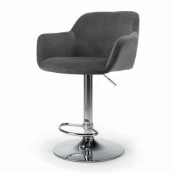 Viadurini Living Küchenhocker-Drehhocker mit gepolstertem Sitz und Stahlgestell, hergestellt in Italien – Arona