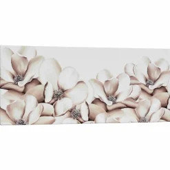 Viadurini Decor Blumen Bilder|Handgemalte Bilder-Druck auf Design Blumen Leinwand handdekoriert in Italien Moscal