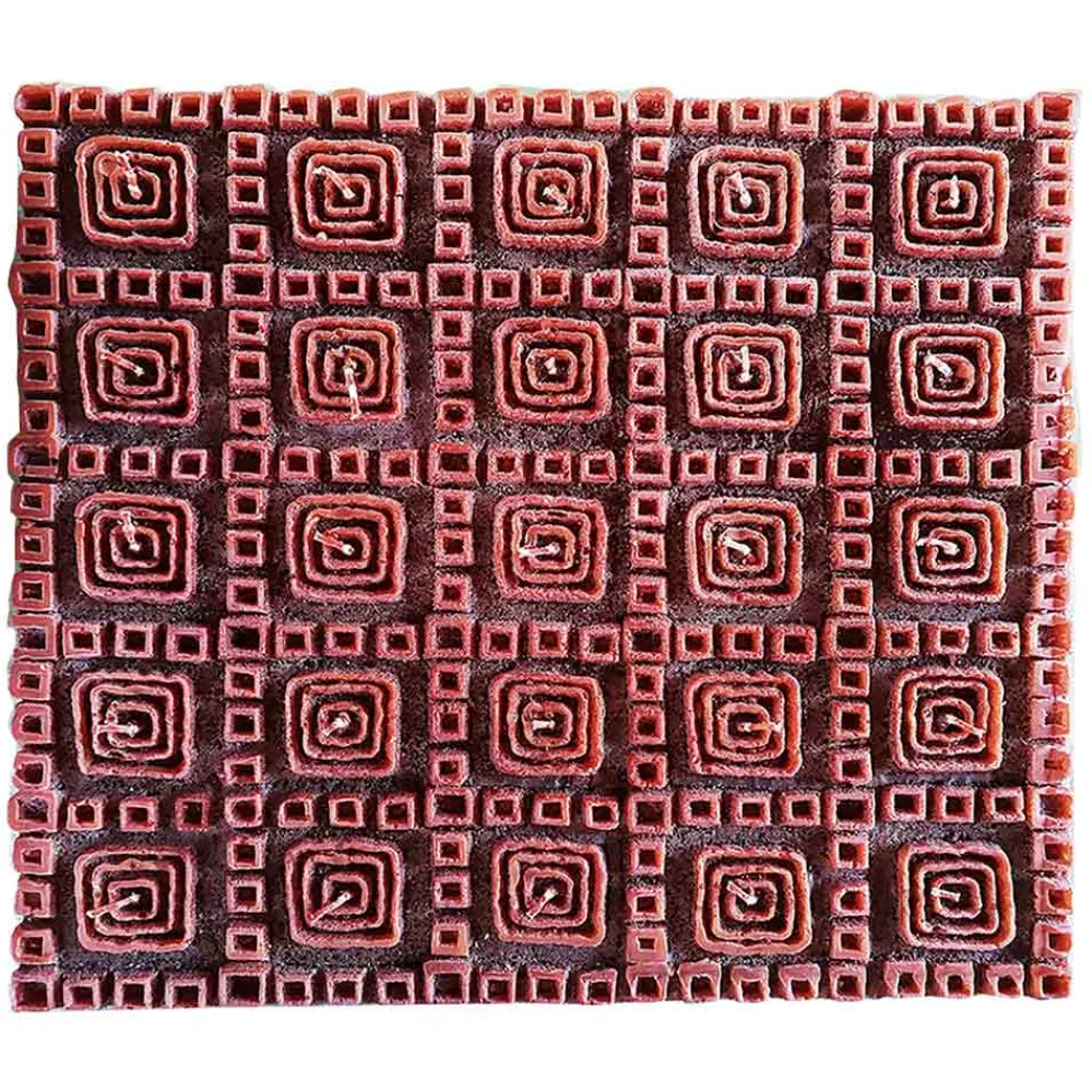 Viadurini Handmade Candles Duftkerzen-Duftende braune Wachskerze mit 25 Dochten Made in Italy - Piura